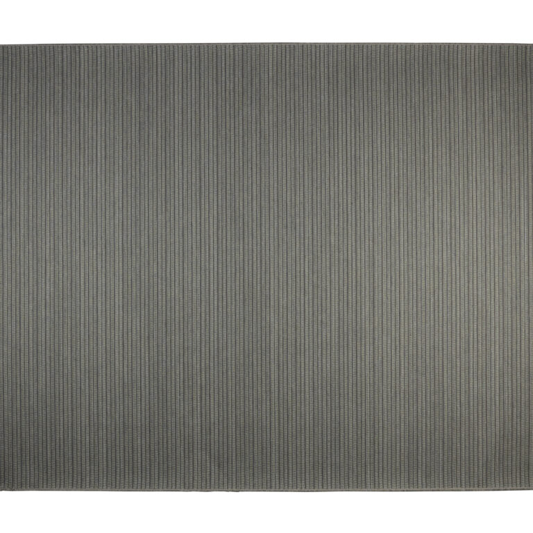 ZUIVER Waves gulvtæppe, rektangulær - stengrøn uld (170x240)