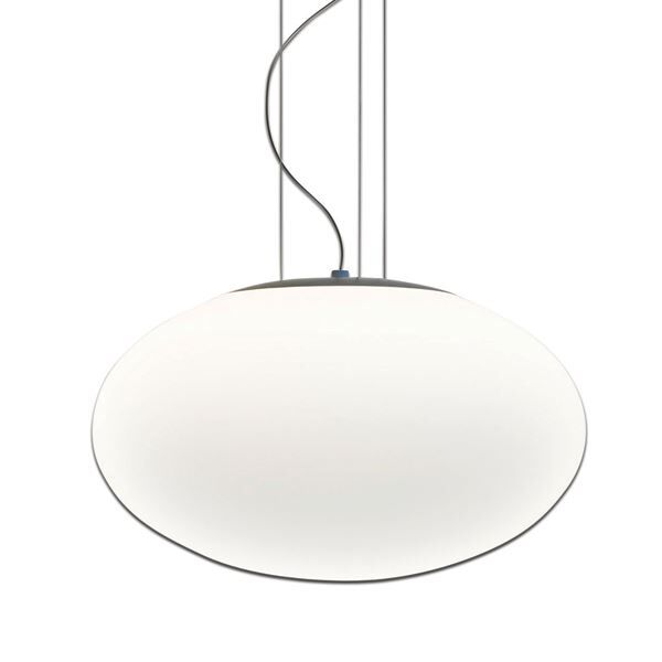 Zeppo Pendel Hvid & Hvidt Glas