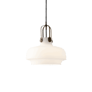 &Tradition Copenhagen SC7 Pendel Opal Glas og Bronzeret Messing