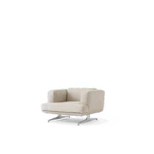 &Tradition Inland AV21 Lænestol Clay 0011/Poleret Aluminium