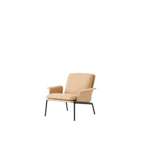 &Tradition Muno LN19 Lænestol Med Armlæn Varm Sort/Clay 0007