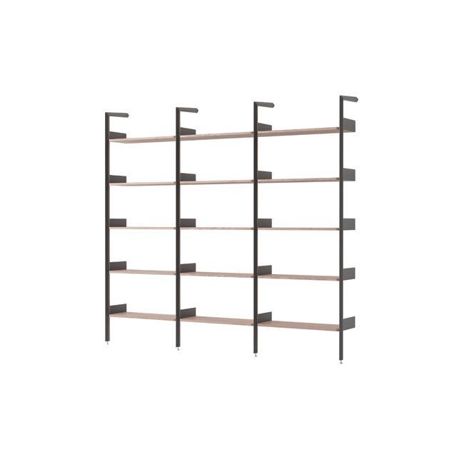 &Tradition Rombe IF1 &IF4 & IF4 Reol Konfiguration F Lakeret Valnød