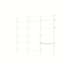 &Tradition Rombe IF1 &IF4 & IF5 Reol Konfiguration G Lakeret Eg/Alabaster