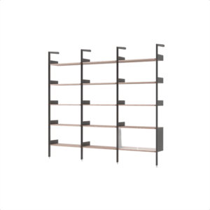 &Tradition Rombe IF1 &IF4 & IF6 Reol Konfiguration H Lakeret Valnød