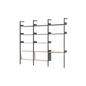 &Tradition Rombe IF3 &IF5 & IF6 Reol Konfiguration J Lakeret Valnød/Antracit