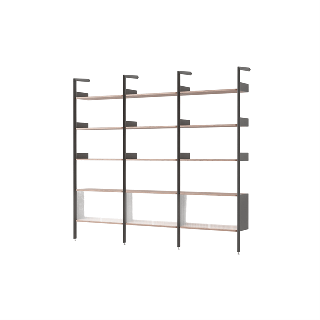 &Tradition Rombe IF3 &IF6 & IF6 Reol Konfiguration K Lakeret Valnød