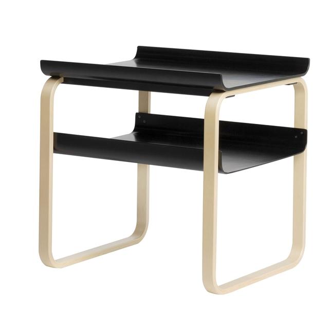 artek 915 Sofabord Birk/Sort