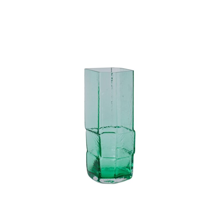 x Utzon Can Lis Muro Vase H30 Recycled Green