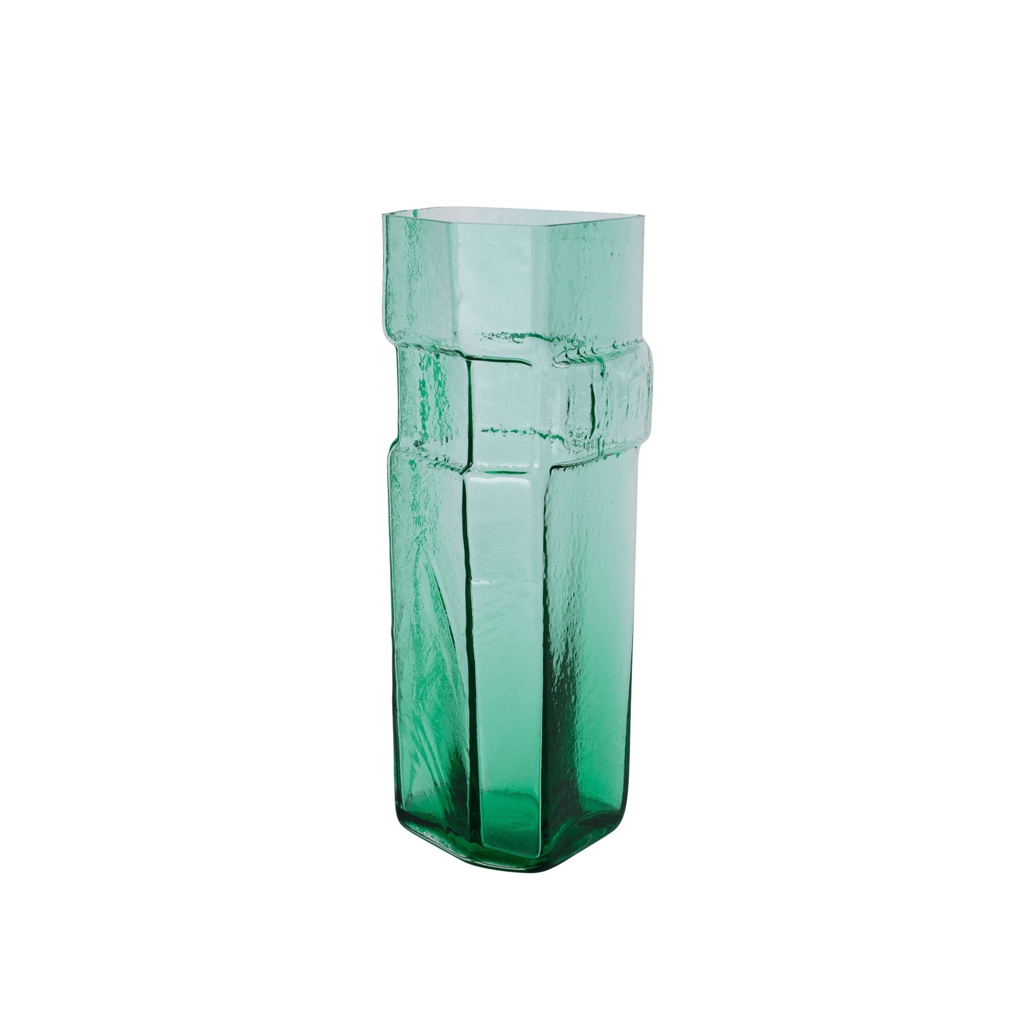 x Utzon Can Lis Muro Vase H38 Recycled Green